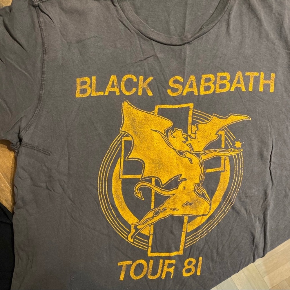 ISO Madeworn Black Sabbath Tee